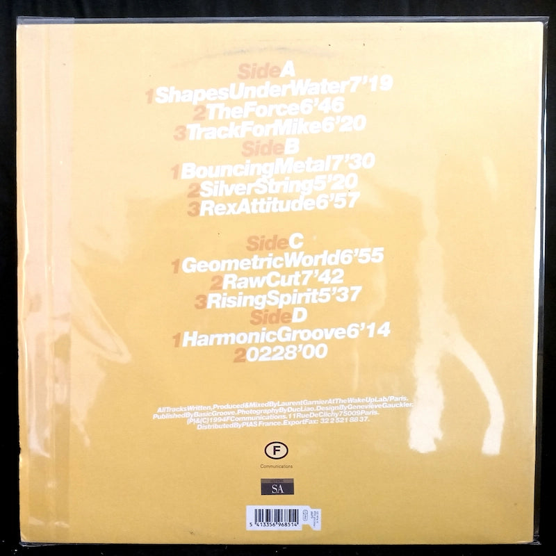 Laurent Garnier – Shot In The Dark Ltd Edition Back Cover