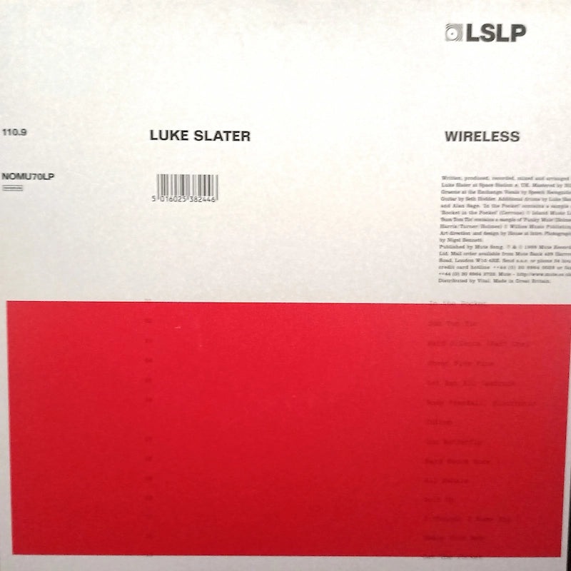 Luke Slater – Wireless Back