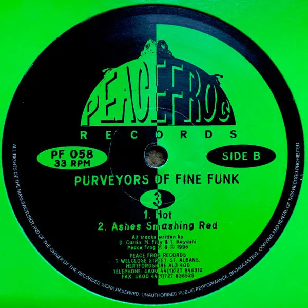 Purveyors Of Fine Funk – 3 Label Side B