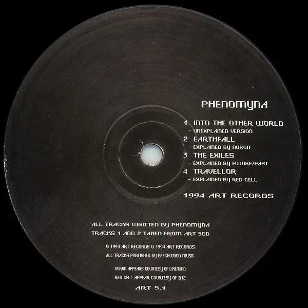 Phenomyna – ART 5.1 Label Side A