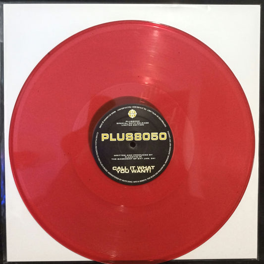 R.Hawtin – Call It What You Want! Ltd Red Translucent Vinyl - Plus 8 PLUS8050