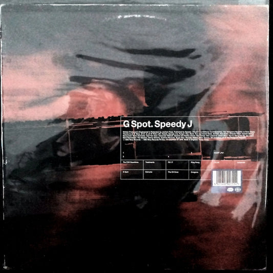 Speedy J – G Spot Black Front Cover