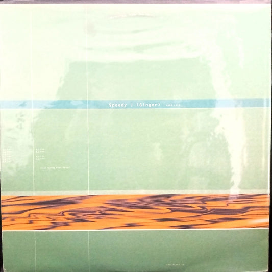 Speedy J – Ginger Front Cover