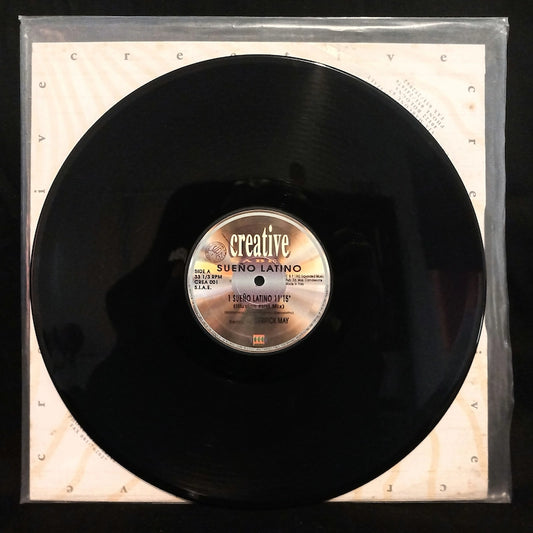 Sueño Latino – Sueño Latino (Remix By Derrick May) Black Vinyl CREA 001