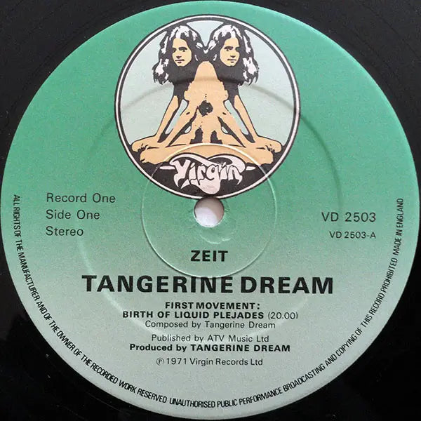 Tangerine Dream – Zeit Side A