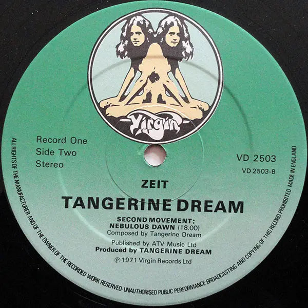Tangerine Dream – Zeit Side B