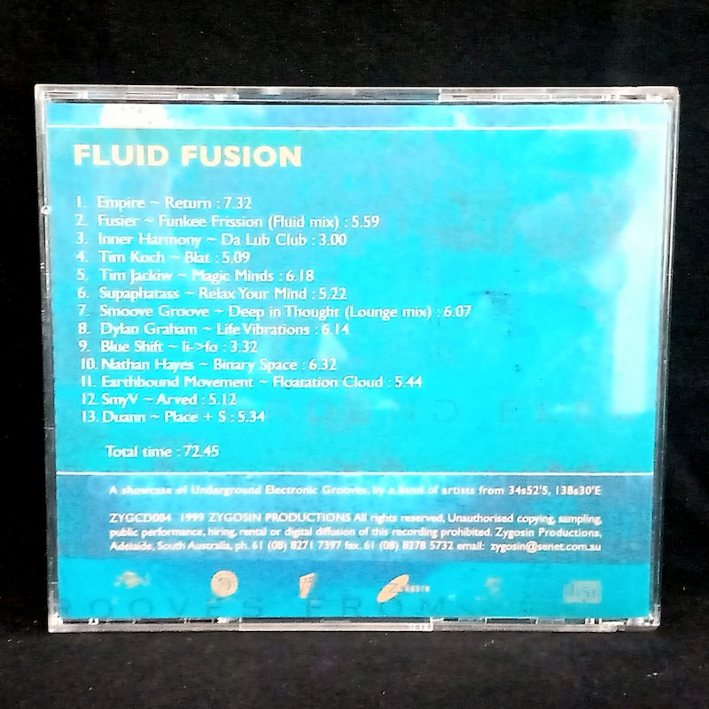 Various – Fluid Fusion - Underground Electronic Grooves Back